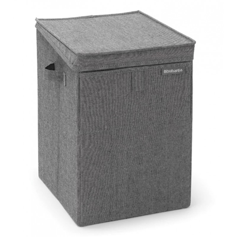 Panier à linge - Empilable - Gris Poivre - BRABANTIA - Rangement et soin du linge - DE-459834