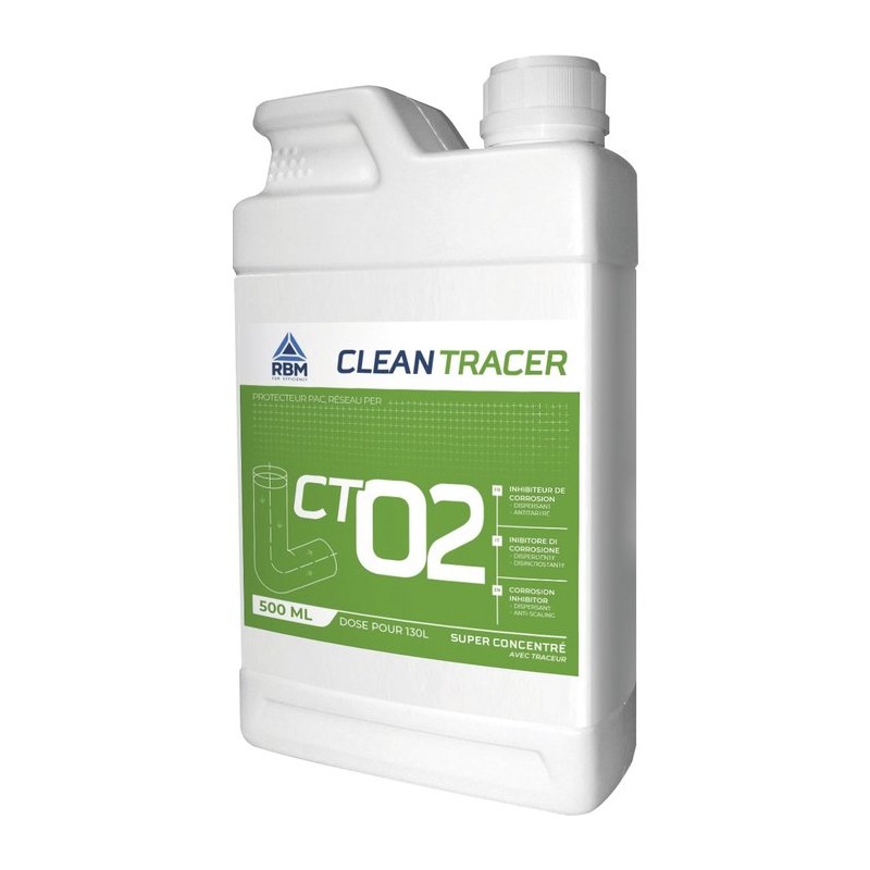 Protecteur PAC / Réseau - CT02 - Clean Tracer - 500 ml - RBM - Cheminées / Poêles / Chauffage - SI-334921