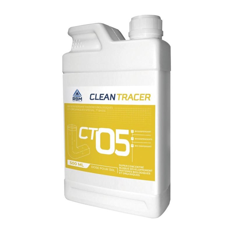 Biodispersant - CT05 - Clean Tracer - 500 ml - RBM - Cheminées / Poêles / Chauffage - SI-334924