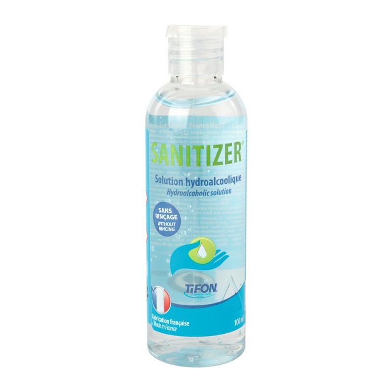 Gel hydroalcoolique - Sanitizer - 100 ml - MP HYGIENE - Hygiène des mains - SI-235125