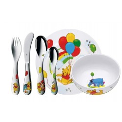 Set vaisselle et couverts pour enfant - 6 pièces - Winnie l'ourson - WMF - Enfants / Protection enfants - DE-781872