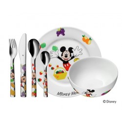 Set vaisselle et couverts pour enfant - 6 pièces - Mickey Mouse - WMF - Enfants / Protection enfants - DE-348342