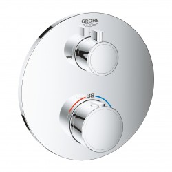 Mitigeur thermostatique 2 sorties bain/douche avec inverseur - GROHE - Robinets / Mitigeurs - SI-296110