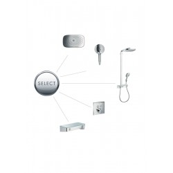 Set de finition pour mitigeur thermostatique encastré - ShowerSelect - HANSGROHE - Robinets / Mitigeurs - SI-160367