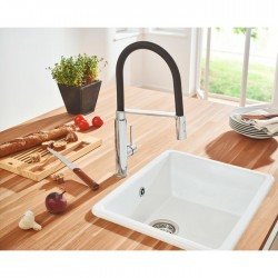 Mitigeur évier monocommandé - Concetto - Noir - GROHE - Robinets / Mitigeurs - SI-100892