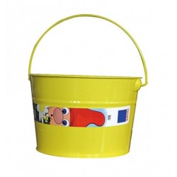 Seau pour enfant - Jaune - Métal - REVEX - Enfants / Protection enfants - DE-348094