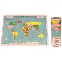 Puzzle 300 pièces - Carte du monde - REX LONDON - Enfants / Protection enfants - DE-475385