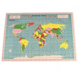 Puzzle 300 pièces - Carte du monde - REX LONDON - Enfants / Protection enfants - DE-475385