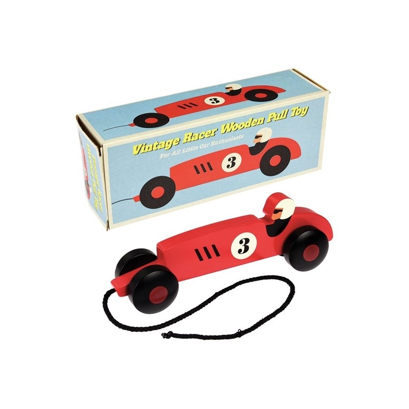 Jouet en bois - Voiture de course vintage - REX LONDON - Enfants / Protection enfants - DE-475211