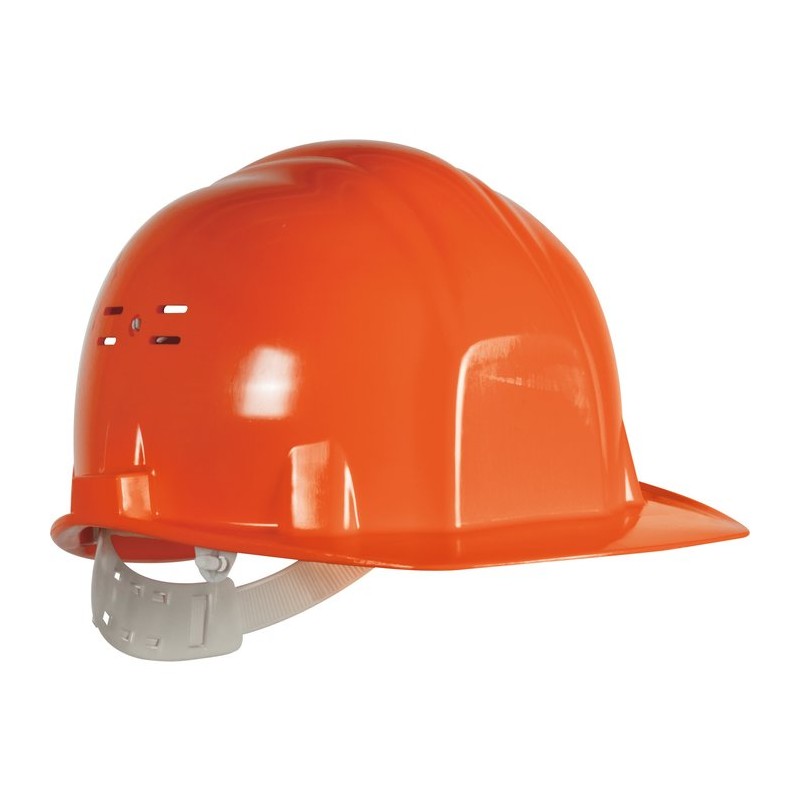 Casque de chantier - Euro protection - Orange - EARLINE - Protection de la tête - SI-409118