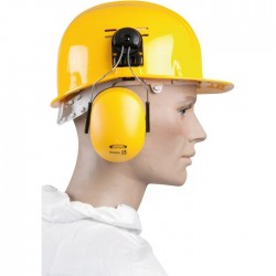 Coque anti-bruit avec adaptateur casque - EARLINE - Casques anti-bruit / Bouchons - SI-126335