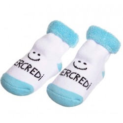 Coffret bébé - 7 paires de chaussettes - Blanc / Bleu - LE STUDIO - Enfants / Protection enfants - DE-503757