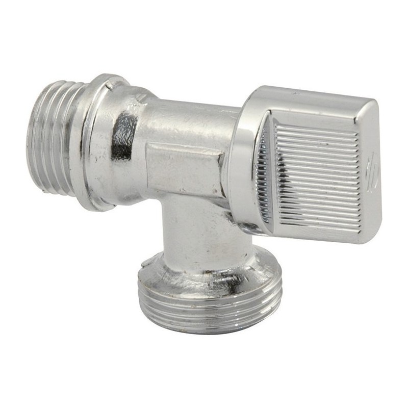 Robinet de machine à laver - Quart de tour -Mâle 1/2" - Mâle - Robinets pour machine à laver - SI-229136