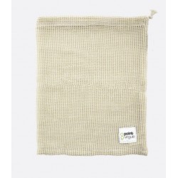 Sac à fruits / légumes - Coton - Blanc cassé - 27 X 32 cm - POINT VIRGULE - Rangement et nettoyage - DE-528613