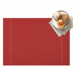 Set de table x 2 - Coton - Rouge - 32 x 45 cm - DAY DRAP - Set de table - DE-466756