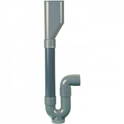 Siphon pour machine à laver - Double entrée - 40 mm - REGIPLAST - Siphons pour machine à laver - SI-151740