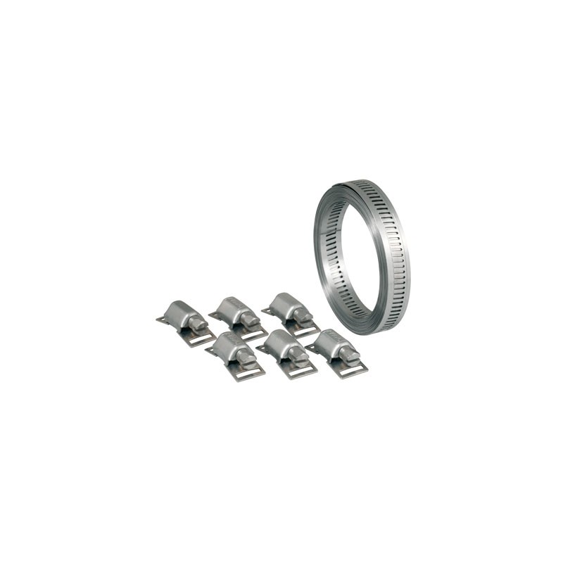 Bande sans fin 13 mm W4 - 3 mètres + 6 têtes - ACE - Colliers de serrage - BR-129991