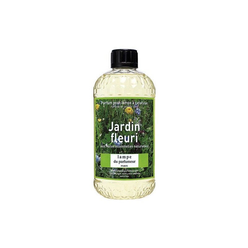 Recharge pour lampe à parfum - Jardin Fleuri - 500 ml - LAMPE DU PARFUMEUR - Parfum d'intérieur - DE-313288