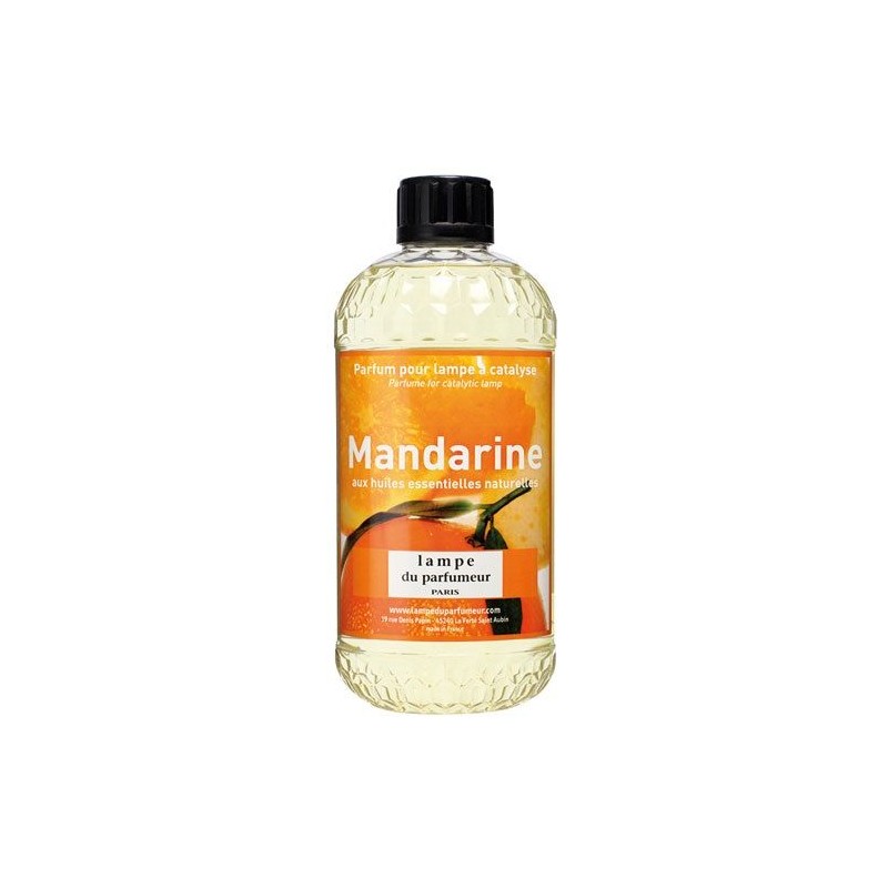 Recharge pour lampe à parfum - Mandarine - 500 ml - LAMPE DU PARFUMEUR - Parfum d'intérieur - DE-507640