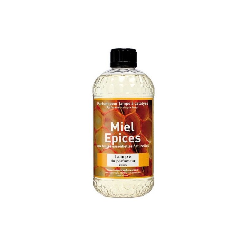 Recharge pour lampe à parfum - Miel / Epices - 500 ml - LAMPE DU PARFUMEUR - Parfum d'intérieur - DE-313304