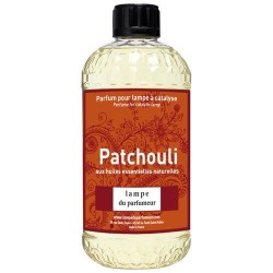 Recharge pour lampe à parfum - Patchouli - 500 ml - LAMPE DU PARFUMEUR - Parfum d'intérieur - DE-736892