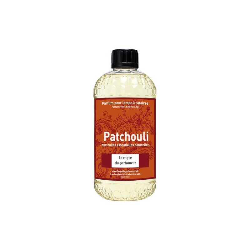 Recharge pour lampe à parfum - Patchouli - 500 ml - LAMPE DU PARFUMEUR - Parfum d'intérieur - DE-736892