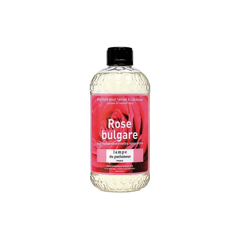 Recharge pour lampe à parfum - Rose Bulgare - 500 ml - LAMPE DU PARFUMEUR - Parfum d'intérieur - DE-313270