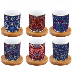 Coffret de 6 tasses à café - China - Porcelaine - EASY LIFE - Tasse / Mug - DE-555914