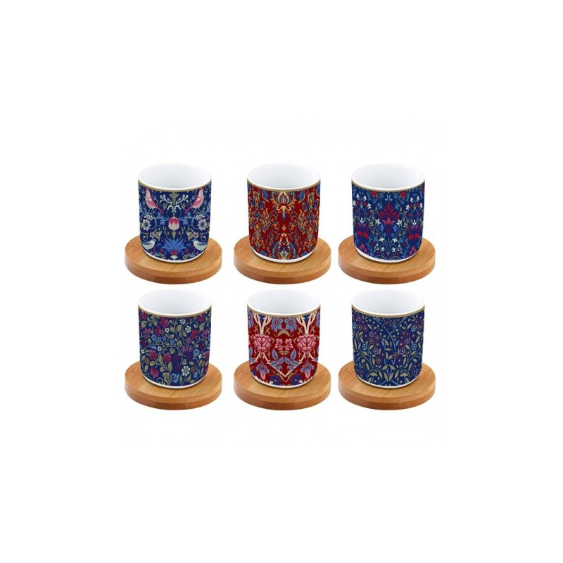 Coffret de 6 tasses à café - China - Porcelaine - EASY LIFE - Tasse / Mug - DE-555914