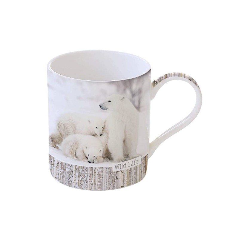 Mug - Wild Life - Ours Polaire - Porcelaine - EASY LIFE - Tasse / Mug - DE-556119