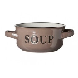 Set de 6 bols à soupe - Gris - COSY & TRENDY - Bol - DE-501719