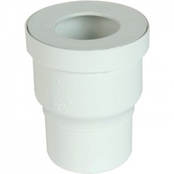 Pipe WC droite - 100 mm - Joint 85-107 - NICOLL - Raccordement WC - SI-342772