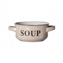 Set de 6 bols à soupe - Crème - COSY & TRENDY - Bol - DE-501701