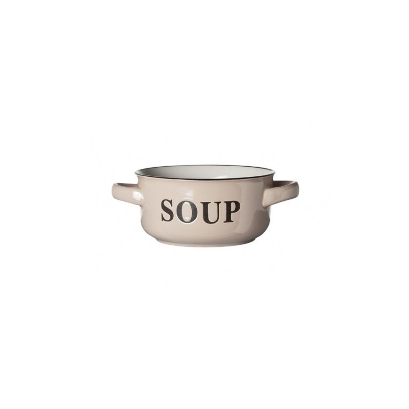 Set de 6 bols à soupe - Crème - COSY & TRENDY - Bol - DE-501701