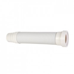 Pipe WC extensible - PVC - 320 à 540 mm - CODITHERM - Raccordement WC - SI-241844