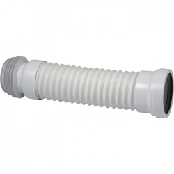 Pipe WC extensible - PVC - 270 à 540 mm - CODITHERM - Raccordement WC - SI-241845