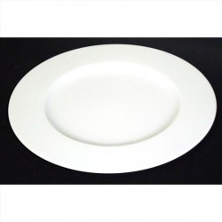 Set de 6 assiettes plates - 21 cm - Hélène - Blanc - GIRARD - Assiette / plat / plateau / coupelle - DE-644146