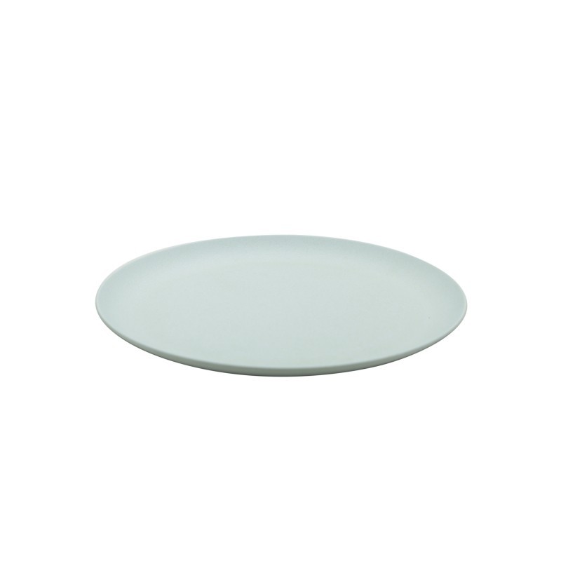 Set de 6 assiettes plates - Bambou - 21 cm - Bleu Glacier - Point Virgule - Assiette / plat / plateau / coupelle - DE-411025