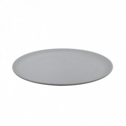 Set de 6 assiettes plates - Bambou - 26 cm - Gris ciment - Point Virgule - Assiette / plat / plateau / coupelle - DE-410779