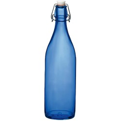 Bouteille avec bouchon - 1 L - Giara - Bleu foncé - BORMIOLI - Carafe / Bouteille - DE- 150201