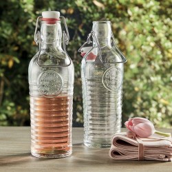 Bouteille avec bouchon - 1.2 L - Officina 1825 - Transparent - BORMIOLI - Carafe / Bouteille - DE-150152