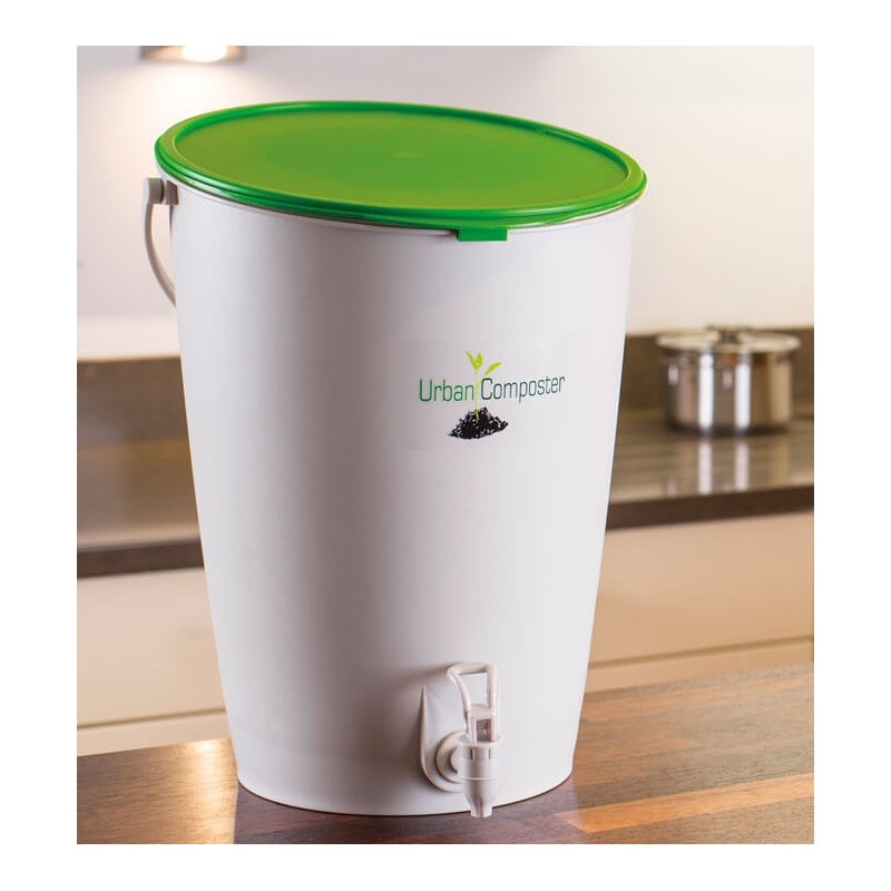 Composteur de cuisine - Urban - 15 L - GARANTIA - Composteur - DE-409607