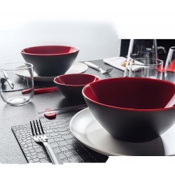 Saladier - My Fusion - Rouge - 25 cm - GUZZINI - Saladier - DE-32651