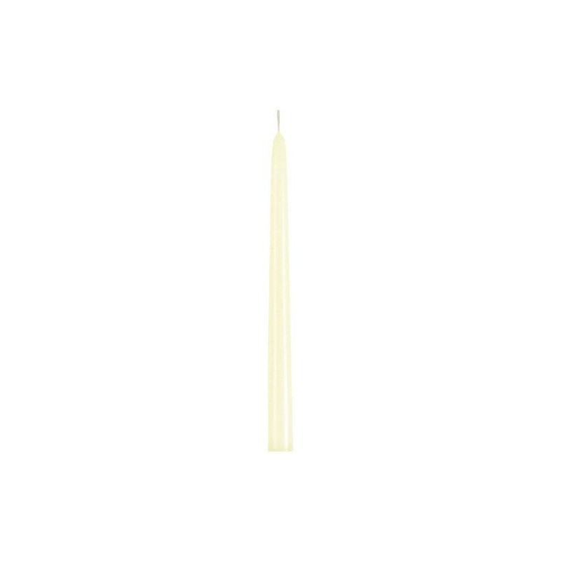 Bougie flambeau x 12 - Ivoire - 290 x 22 mm - BOUGIES LA FRANÇAISE - Bougies de table / Accessoires - DE-465279