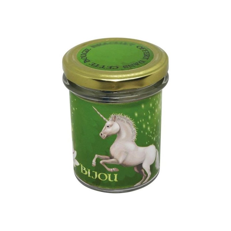 Bougie parfumée et bijou - Girly and Boy - Licorne - ODYSSEE DES SENS - Bougies parfumées - DE-503574