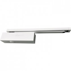 Ferme-porte anti-vandalisme - Blanc - GROOM - Ferme-porte et pivot - SI-330774