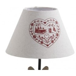 Lampe à poser - Thème Ski - Bois - AUBRY GASPARD - Pour l'intérieur - DE-686402