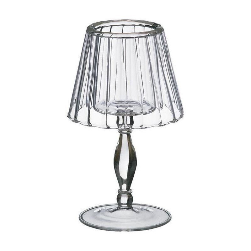 Photophore - Verre - Lampe du poète - 15 cm - BOUGIES LA FRANÇAISE - Bougies de table / Accessoires - DE-465519