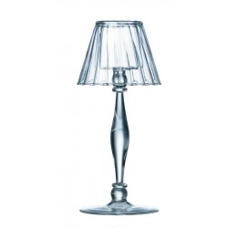 Photophore - Verre - Lampe du poète - 21 cm - BOUGIES LA FRANÇAISE - Bougies de table / Accessoires - DE-465527