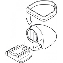 Cale-porte - Magnétique - Pour montage du fond - Adhérence 20 Kg - HAFELE - Butée et arrêt de porte - SI-436061